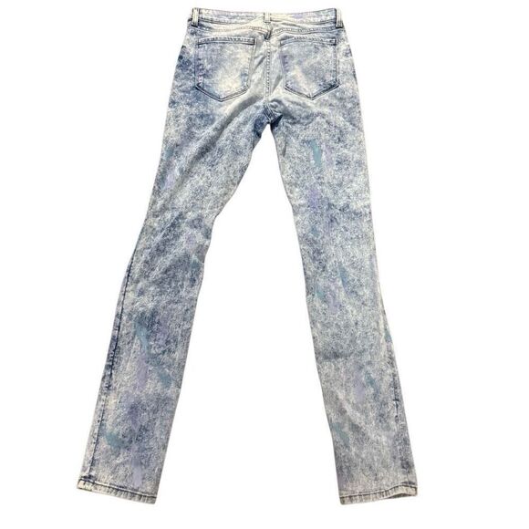 Monfrere distressed splatter paint denim skinny jeans size 32 - Picture 4 of 6